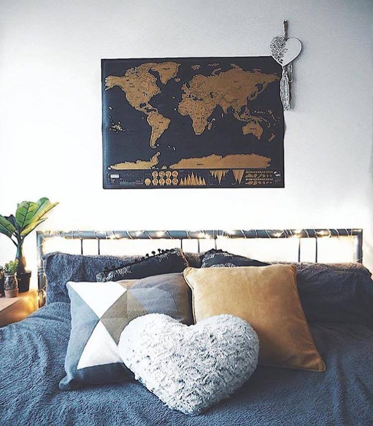 Mapa Mundi Raspable