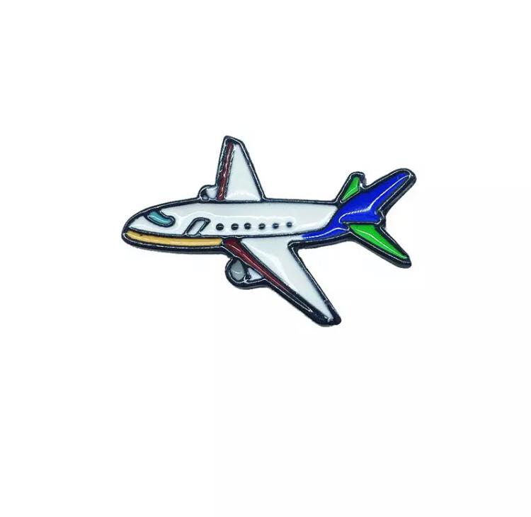 Pin Avión - White
