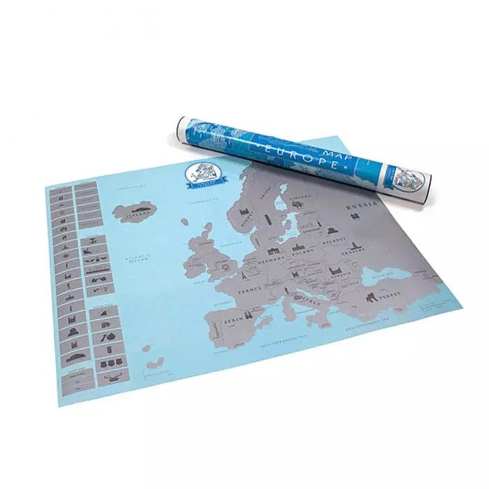 Mapa Raspable Europa